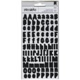 thumbnail image 2 of American Crafts 368028 Cardstock Stickers Sheet Bella - Black, 2 of 2