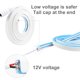 thumbnail image 3 of Yuarrent 12V LED NEON STRIP IMPERMEABLE CAUCHO CUERDA LUCES LÁMPARA INTERIOR EXTERIOR DIY Iluminación y accesorios azul hielo 5M, 3 of 6