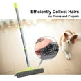 thumbnail image 2 of Petibo Pet Broom, Petibo Pet Fur Removal Broom, Petibopet Pet Hair Removal Broom, Rubber Carpet Broom Dog Hair Broom, Hair Broom for Carpet, Adjustable Handle Carpet Rake for Pet Hair Removal, 2 of 7