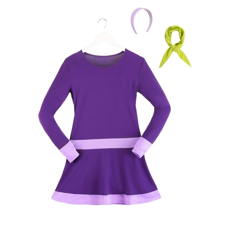 FUN Costumes Scooby Doo Daphne Costume for Women, Purple Dress, Halloween  Cosplay Outfit - Walmart.com