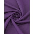 thumbnail image 5 of INSPIRE CHIC Womens Nightgown Long Sleeve Slit High Low Hem Rayon Built in Bra with Pockets Sleepdress Nightwear Pregnancy M Deep Purple, 5 of 5