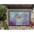 thumbnail image 3 of Elephant Bathing Watercolor Door Mat, 3 of 4