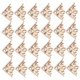 thumbnail image 6 of WHAMVOX 100Pcs Khaki Applique for Door Corner Decor Craft Enthusiasts, 6 of 8