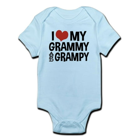 

CafePress - Grammy And Grampy Infant Bodysuit - Baby Light Bodysuit