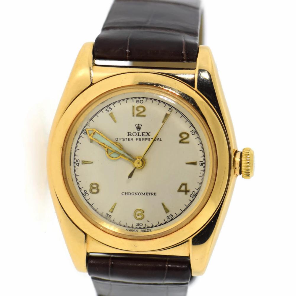 Rolex PreOwned Rolex Vintage Collection 3131 Gold Watch (Certified