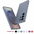 thumbnail image 7 of Njjex For Samsung S25 Case with Screen Protector,Liquid Silicone Soft Gel Rubber Slim Microfiber Lining Cushion Texture Cover Shockproof Protective Case for Galaxy S25 6.2", Gray, 7 of 7
