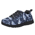 thumbnail image 2 of Chririnla Boys Shark Shoes size 4 Girls Little Kid Sneakers Lightweight Knitted Mesh Sports Shoe Lace Up School Athletic Running Shoes, 2 of 7