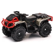 New Ray Toys ATV and Motorcycle Play Vehicles, Black and Gold, 7 oz