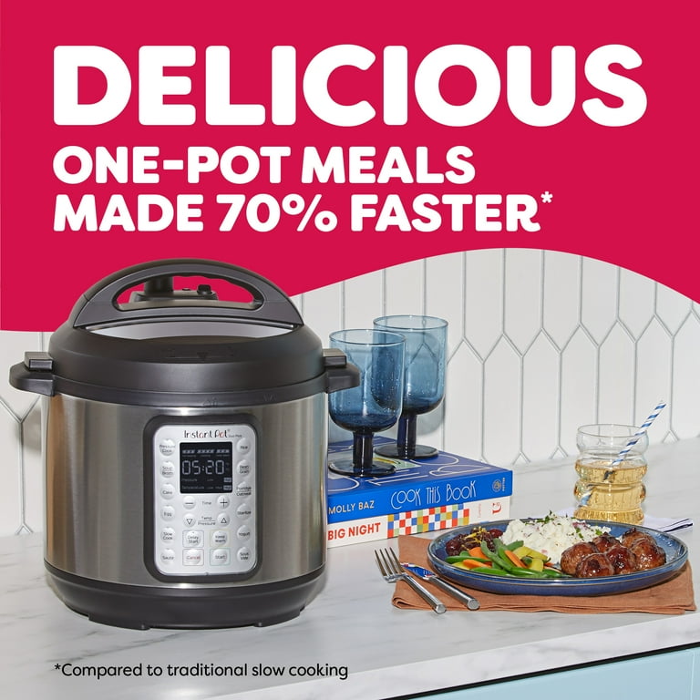 Instant Pot DUO Plus 6qt 9-in-1 Electric Pressure Cooker, Fast