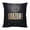 Shazam Golden Scripture, variant on The Northwest 1SHZ-69500-0004-OOF 18 x 18 in. Warner Bros. DC Comics Shazam Support Your Local Heros Throw Pillow