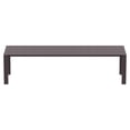thumbnail image 6 of Compamia Vegas 118" Extendable Patio Dining Table in Brown, 6 of 8