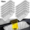 thumbnail image 4 of MYG 10 Pcs Doublures de Plateau de Graisse Jetables pour Gril 5017, 4 of 10