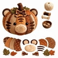 thumbnail image 3 of DIY Woodland Animal Pumpkin Sewing Kit for Adults,Complete Fall Craft Supplies Set,Handmade Woodland Pumpkin Decor Project for Holiday Home Displays C, 3 of 5
