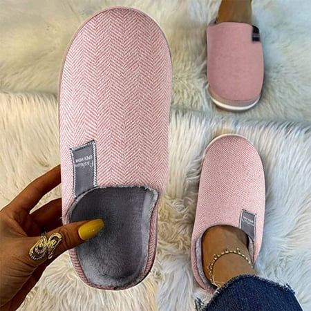 

〖Yilirongyumm〗 Watermelon Red 38-39 Slippers For Women Soft-Soled Indoor Slippers Shoes Warm Cotton Shoes Women s Home Women s Slipper