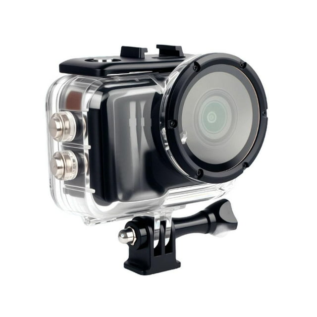 Waterproof Case for Insta360 GO, 50m Diving Housing with Tempered Glass Lens, Anti-Fog Secure Lock Underwater Shell