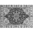 thumbnail image 1 of Ahgly Company Indoor Rectangle Geometric Gray Traditional Area Rugs, 7' x 9', 1 of 4