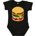 thumbnail image 3 of Inktastic Hamburger Lover Boys or Girls Baby Bodysuit, 3 of 5