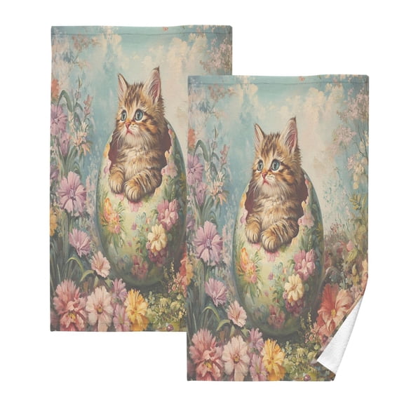 BZSMCE Face Towel Hand Towel Bath Towel Cotton Bath Towel Sets Hand Bath Towels Fashion Floral Hatchling Pattern