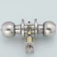 thumbnail image 2 of Door Handle, Round Knob Lock Door Lock, Key Lock, Latch Size 70mm, 2 of 5
