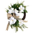 thumbnail image 2 of ziyahi Spring Summer Wreath Front Door Artificial Magnolia Wreaths for Autumn, 2 of 9