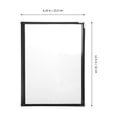 thumbnail image 2 of 2Pcs Transparent Menu Cover PVC Binder Cover Durable Looseleaf Menu Holder, 2 of 9