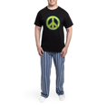 thumbnail image 5 of CafePress - Ukraine Flag Ukrainian Pride Peace Symbol Pajamas - Men's Dark Loose Fit Cotton Pajama Set, 5 of 7