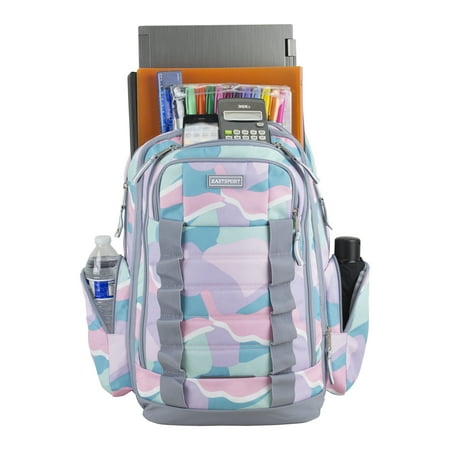 Eastsport Unisex Expandable Team Recycled Backpack, Abstract Joy