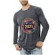 thumbnail image 1 of Blusas y camisas de manga larga con cuello redondo para hombre, deportivas, fitness, hogar, pijamas navideños estampados, camiseta de manga larga con cuello redondo, blusa de poliéster para hombre, 1 of 3