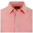 thumbnail image 3 of Monsieur Camisa de Vestir Regular Fit  Coral, 18" Cuello 33" Manga Monsieur 13046B, 3 of 4
