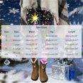 thumbnail image 6 of Fancifize Women's Christmas Leggings High Waist Stretch Slim Yoga Pants Xmas Holiday Wokrout Trousers, 6 of 6