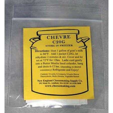 Chevre C20G - 5 Packets (Best Goat Cheese In The World)