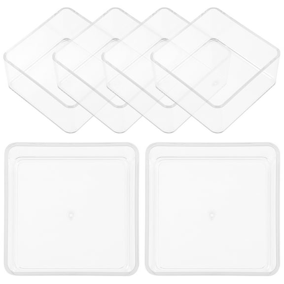 HOMEMAXS  6 Pcs Small Drawer Organizer Bins Cabinet Organisers