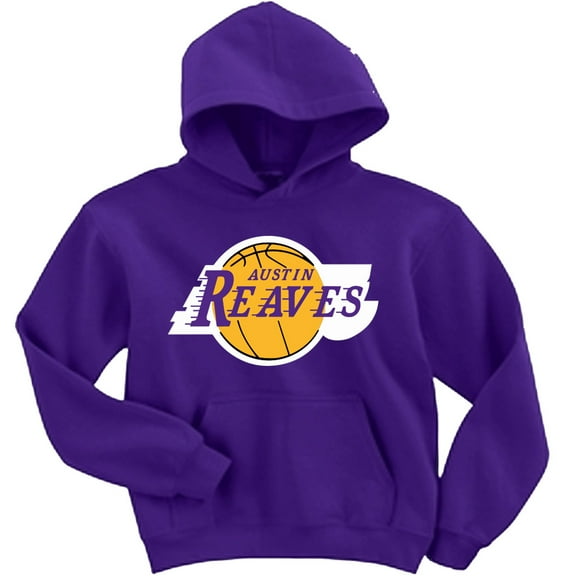 Austin Reaves Lakers Logo Dunk Hooded Sweatshirt Hoodie