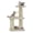 Beige, variant on WDZS Small Cat Tree With Sisal Scratching Pole, Interactive Toys for Indoor Cats, Scratching Post, Easy Installation Tower for Small Cats,Beige