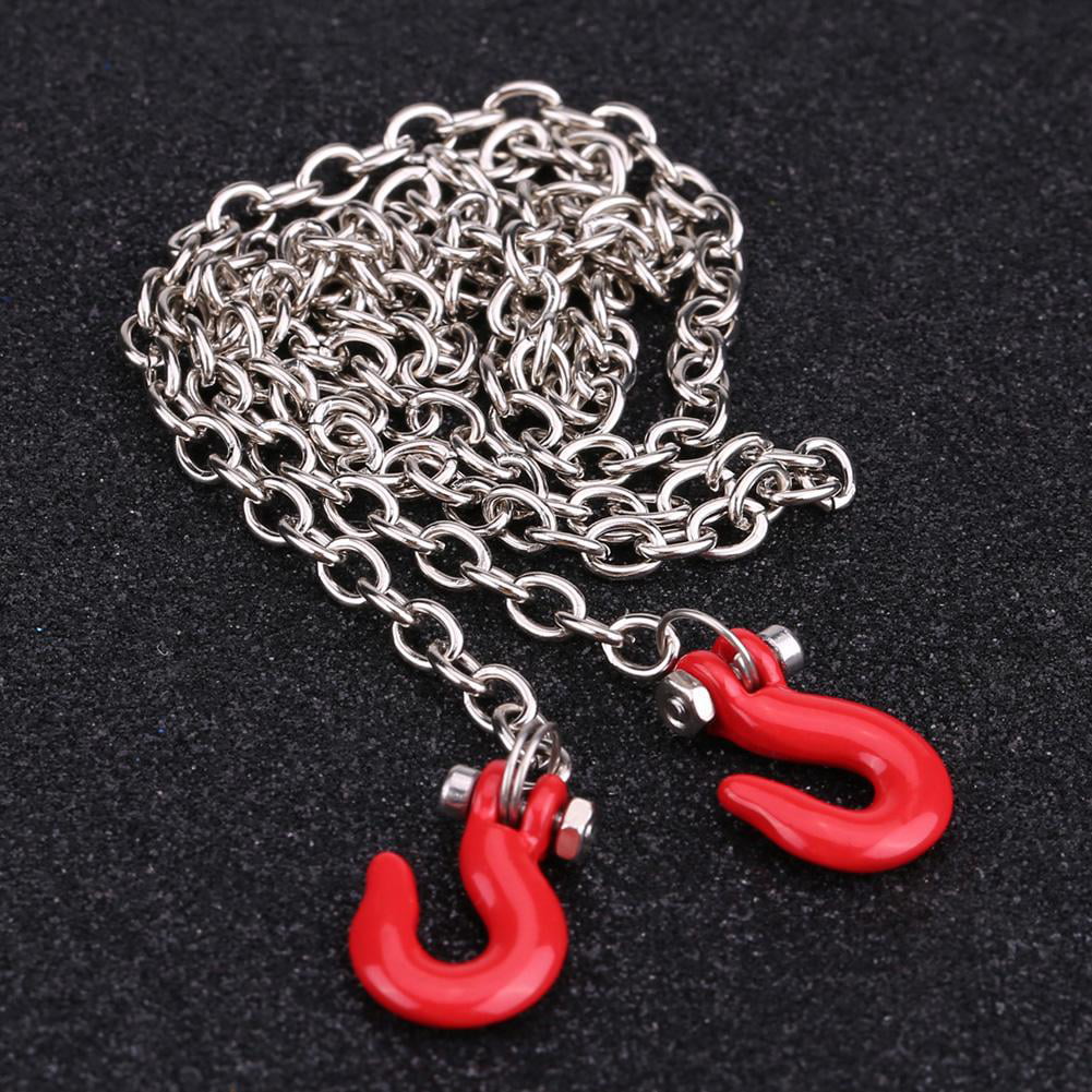 3pcs Metal Universal Tow Rope Chain RC Car Crawler Accessories for Traxxas #3YE