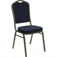 thumbnail image 1 of Bowery Hill Banquet Stacking Chair in Navy Blue, 1 of 1