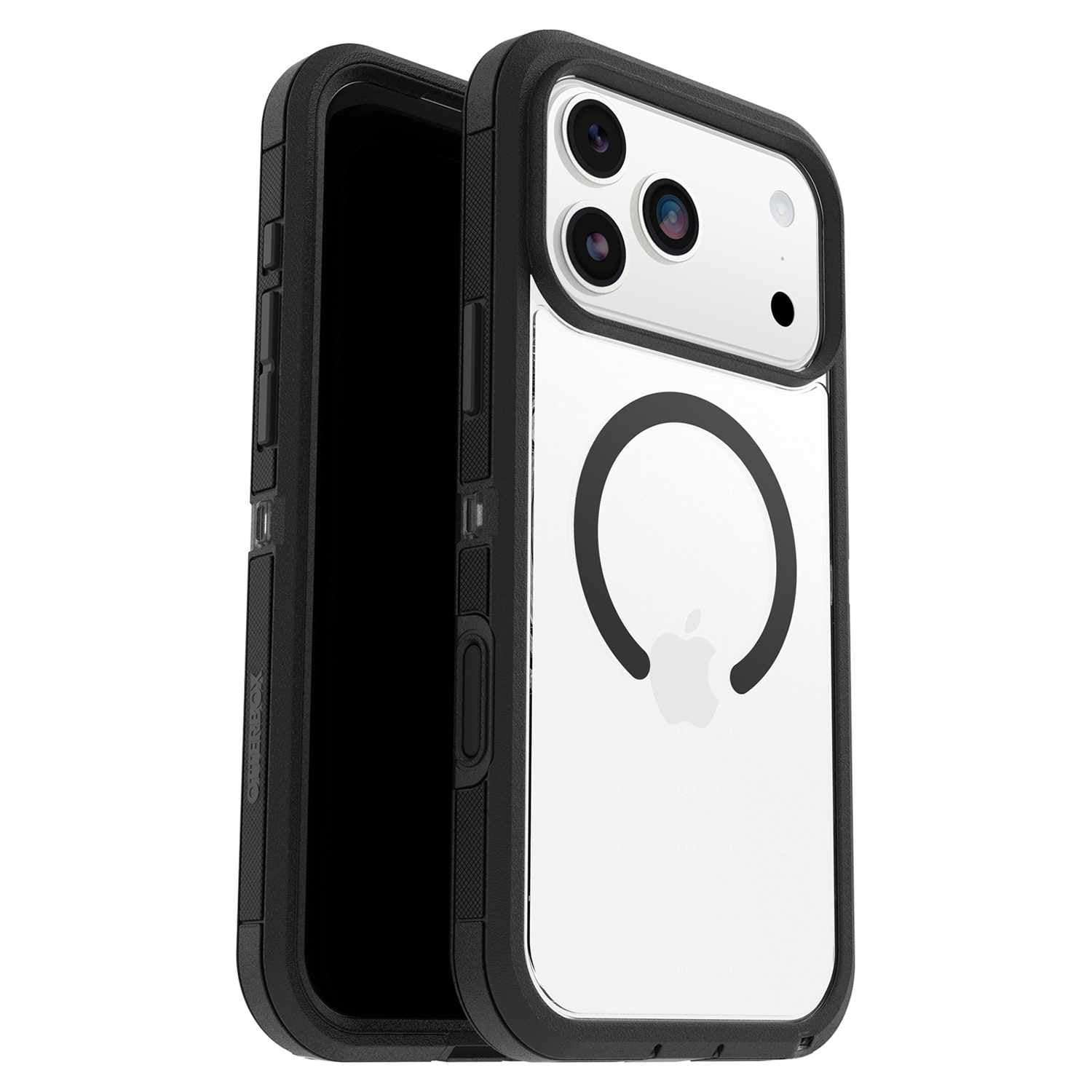 OtterBox Defender Pro XT Clear MagSafe Case w/Camera Control Dark Side (Black) for iPhone 17( Pro 6.3)