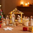 thumbnail image 4 of 12Pcs Festival Manger Nativity Ornament Tabletop Display Holiday Education Tool, 4 of 5