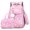 Pink Mermaid, variant on IvyH 3PCS Backpack Graffiti Bookbag with Lunch Bag Pen Case