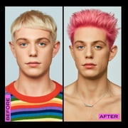 Bleach London Super Cool Color Semi-Permanent Hair Color Cream, Gobby Pink, 5.07 oz