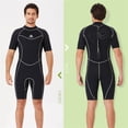 thumbnail image 3 of DIVE SAIL Traje de buceo 3MM Pantalones cortos de manga corta resistentes al desgaste Traje de neopreno Servicio prolongado Sensación de cuerpo fresco Accesorio de surf masculino negro XL Scienceny OD019360-10, 3 of 7