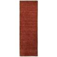 thumbnail image 2 of Style Haven  Heathered Solid Hand-crafted Plush Wool Area Rug Red 2'6" x 8' Runner 8' Runner Indoor,Handmade,Shag,Runner Living Room,Bedroom,Entryway, 2 of 5