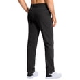 thumbnail image 5 of Uwinwear Men's Golf Pants Stretch Work Dress Comfy Pants Lightweight Quick Dry Long Pants Casual Trousers with Pockets,Black,L, 5 of 5