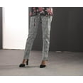 thumbnail image 2 of Women's Twill Pant BLACK & WHITE CHECK, 2 of 2