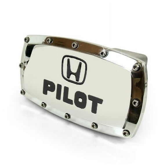 Honda Pilot Engraved Billet Aluminum Tow Hitch Cover