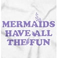thumbnail image 2 of Mermaids Have All The Fun Cute Beach Youth T Shirt Tee Girls Infant Toddler Brisco Brands 18M, 2 of 5