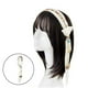 thumbnail image 4 of Diadema ancha Colcomx Bohemian Vintage Beaded Hairband Elástico Hair blanco, 4 of 7