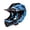 Dark Blue, variant on DYNWAVECA Bike Helmet for Kids Child Helmet Full Face Helmet Fashion Breathable Mountain Bike Helmet for Outdoor Activities BMX Green