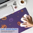 thumbnail image 4 of Long Mouse Pads for Desk,Halloween Pumpkin Dots Pattern Desk Mats on Top Of Desks, Desk Mouse Pad Extra Large with 3mm Non-Slip Base and Stitched Edge for Gaming,Office,Work,Home 35.4x15.7in, 4 of 5