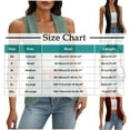 thumbnail image 2 of Sleeveless Crochet Cardigans Shrug for Women Eyelet Hollow Out Summer Trendy Lightweight Open Front Vest Cardigan, 2 of 8
